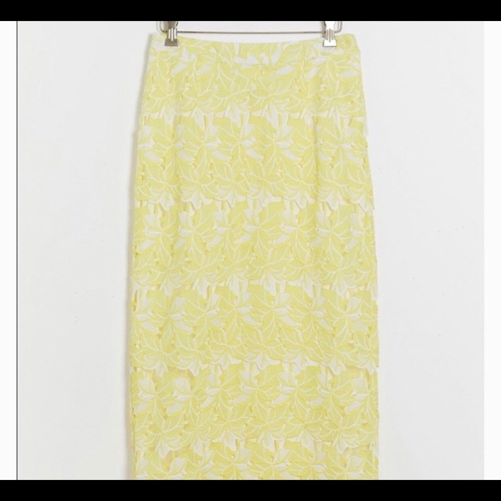 Anthropologie Sunday in Brooklyn flower skirt